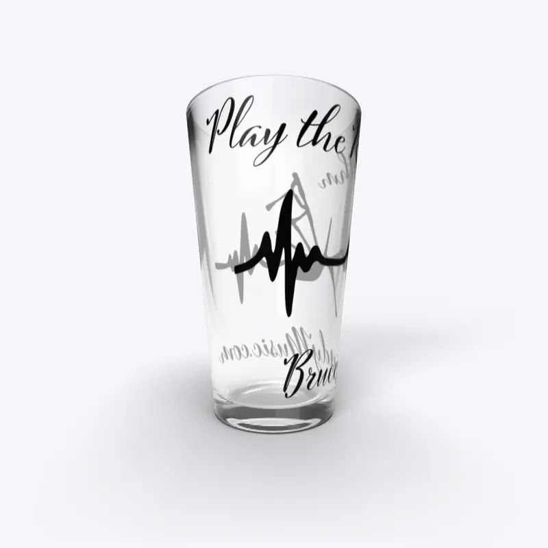 Play the Rhythm - Pint Glass