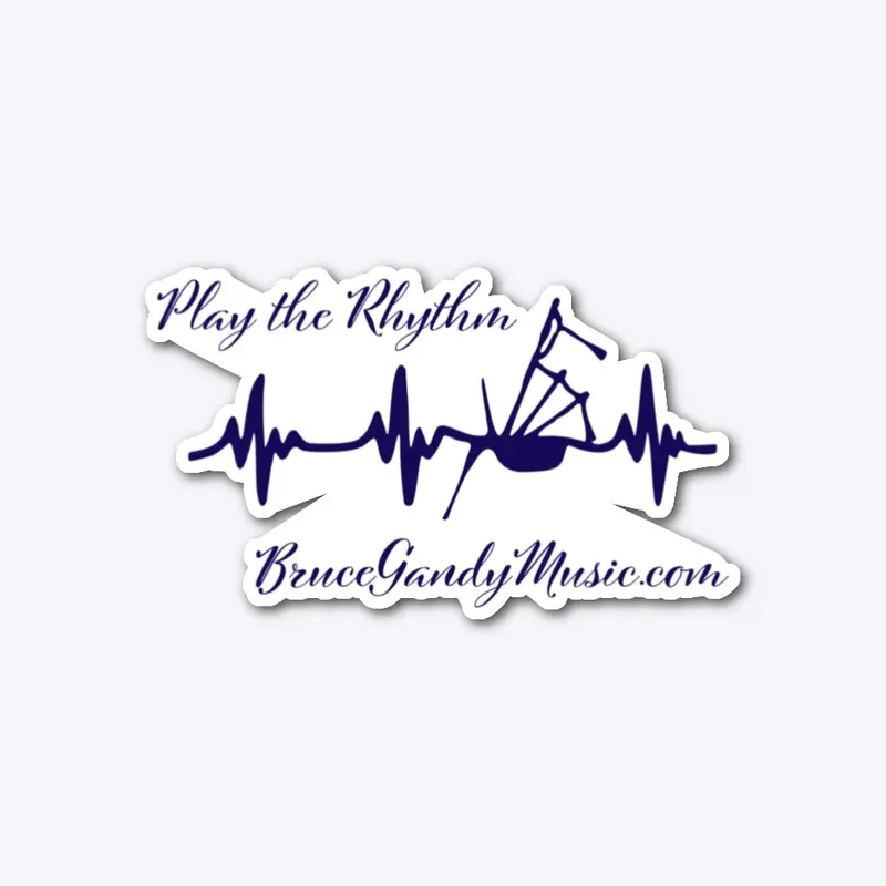 Play the Rhythm - Blue Writing